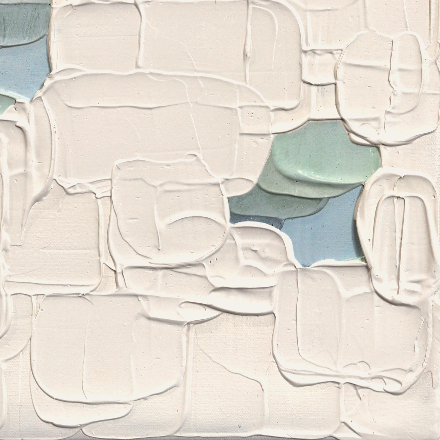 Strukturierte Köstlichkeiten 2 - Impasto Texturale dicke Acrylfarbe Abstraktes Kunstwerk im Angebot 6