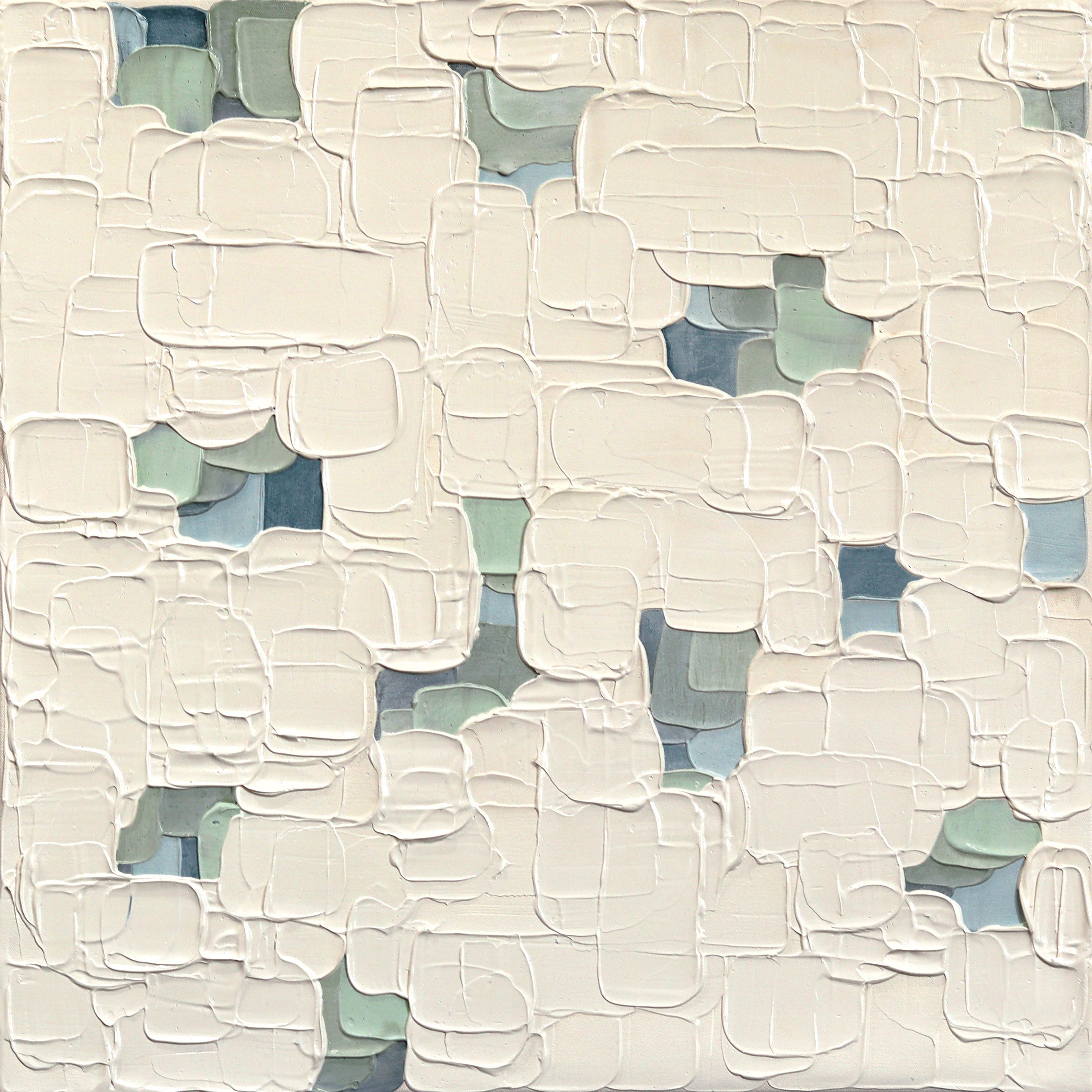 Strukturierte Köstlichkeiten 2 - Impasto Texturale dicke Acrylfarbe Abstraktes Kunstwerk