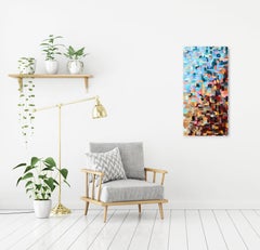 Las Colinas - Pintura al Impasto Pintura Abstracta Colorista Alta