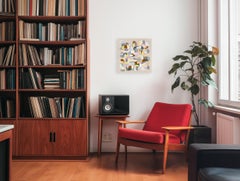 Where Edges Blur - Impasto Inspired Textural Acrylic Paint Abstract Artwork