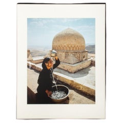 Vintage Shirin Neshat "Water Over Head" Photograph, 1999