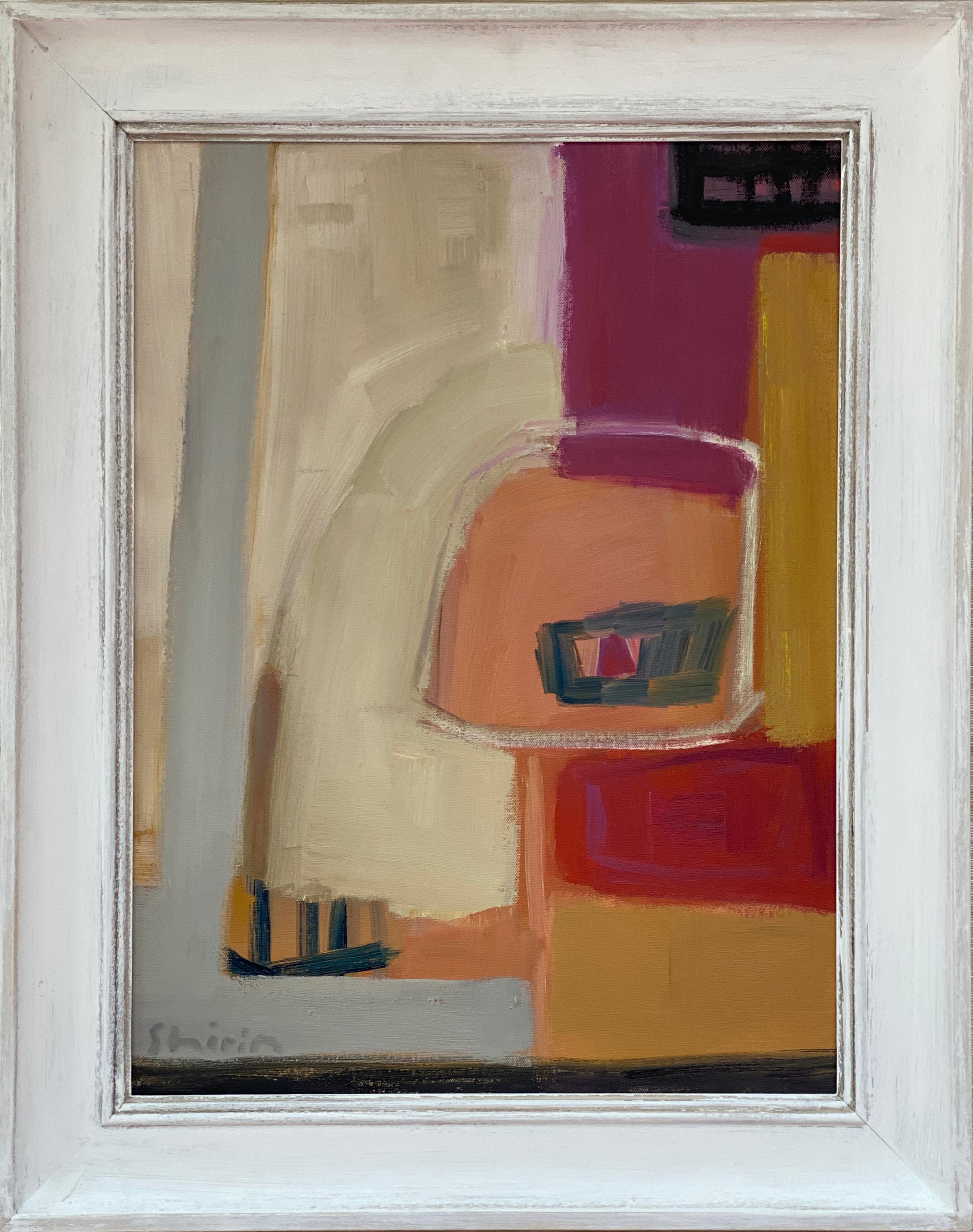 Shirin Tabeshfar is an Iranian-British contemporary artist known for her abstract paintings. Her artworks explore themes of memory, the relationship between order and chaos, and the blending of Eastern and Western influences.

This striking painting
