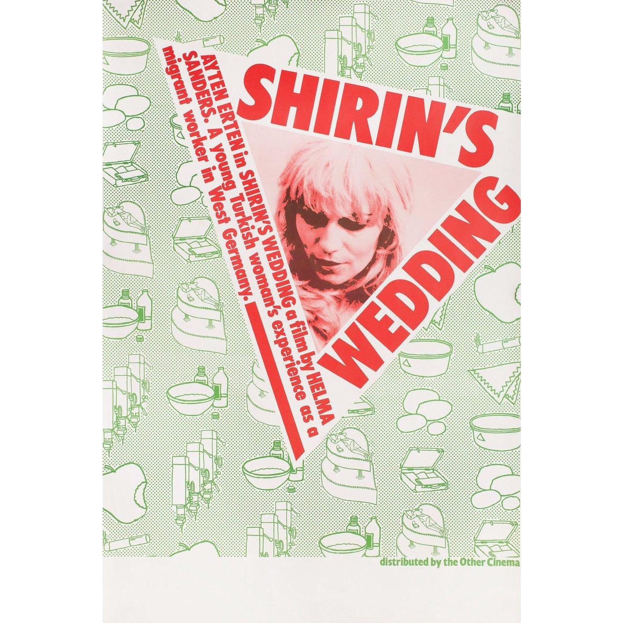Late 20th Century “Shirin's Wedding” 1976 British Double Crown Film Poster For Sale