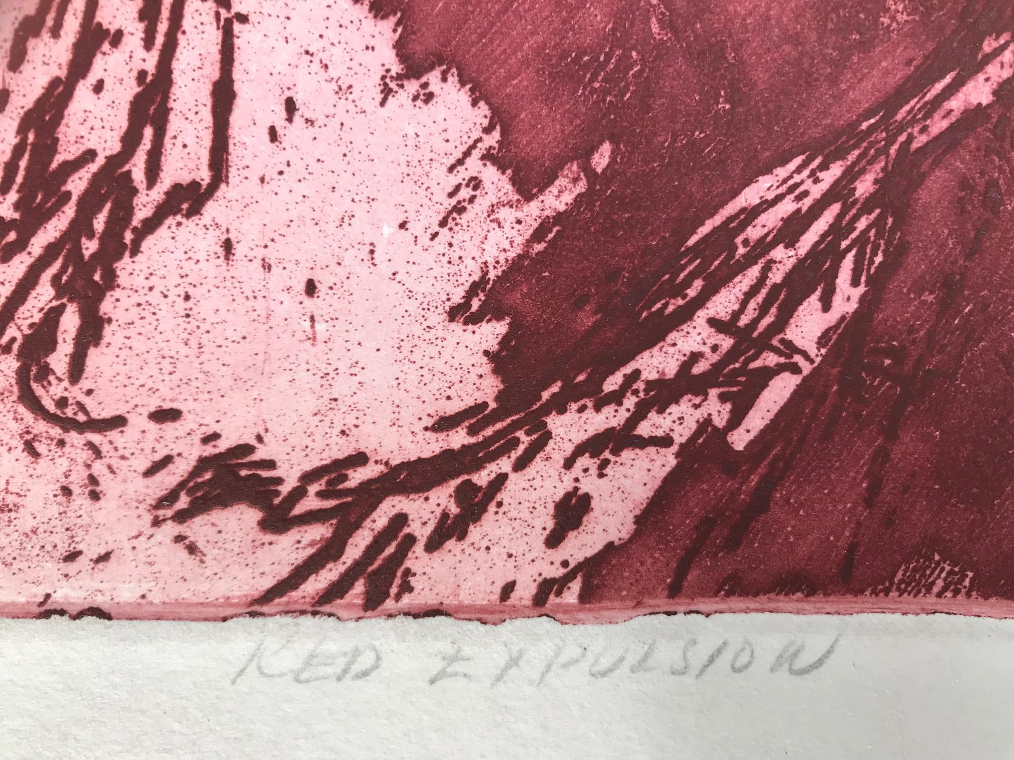 Red Expulsion (Artist Proof) For Sale 1