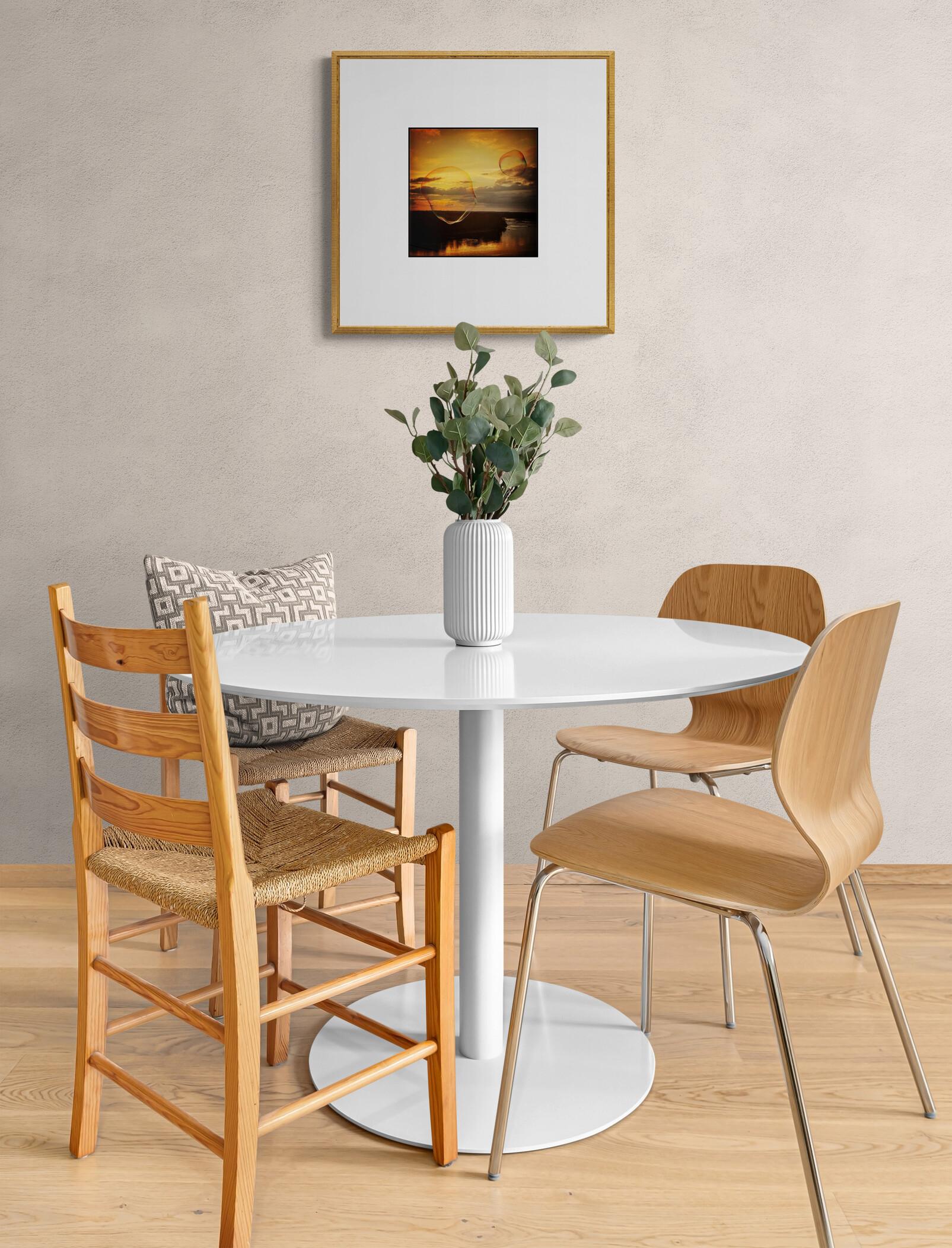 Floating Over MO (Saffron, Midwest, Warm, Iconic, ~25% OFF) - Modern Photograph by Shirley Harryman