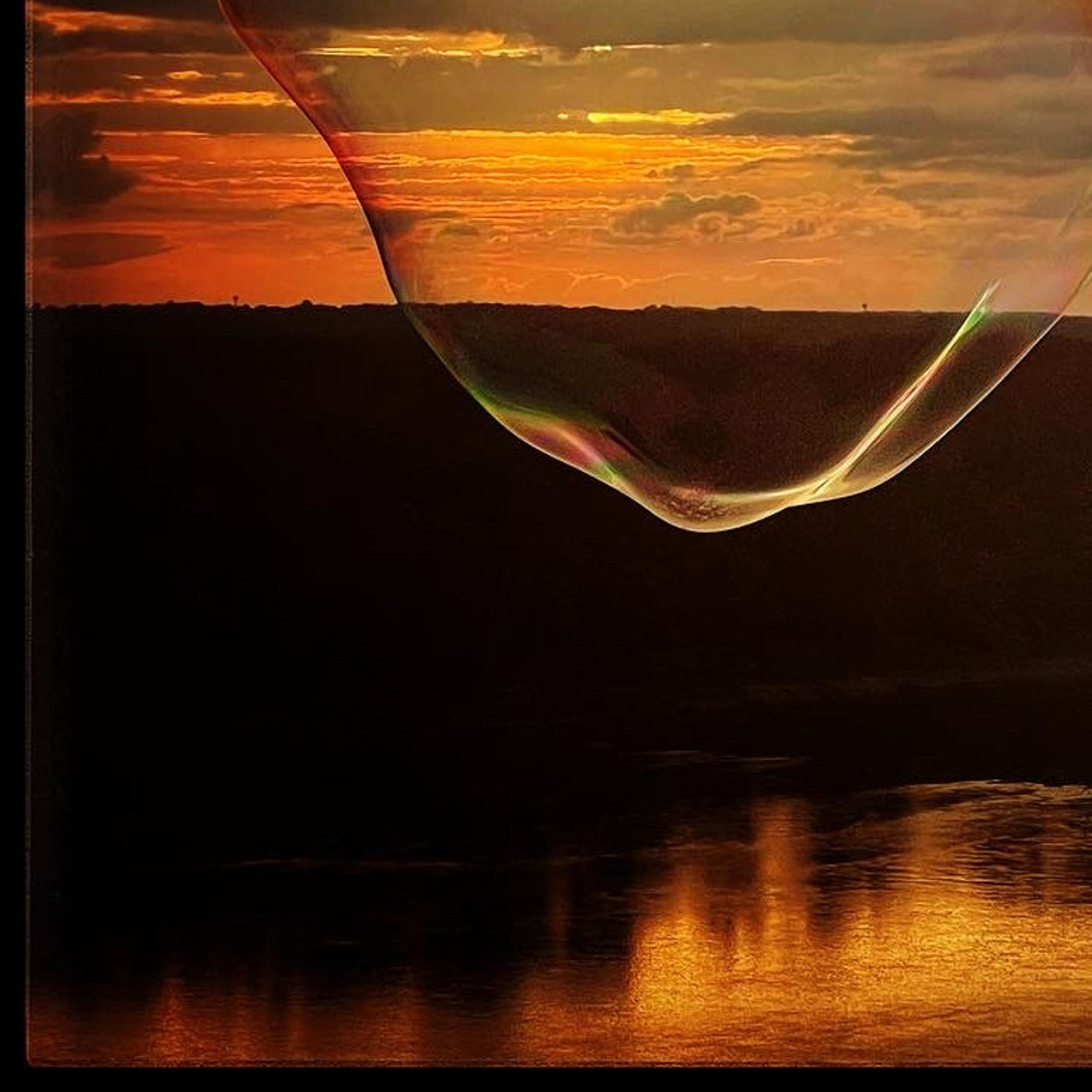 Floating Over MO (Saffron, Midwest, Warm, Iconic, ~25% OFF) For Sale 1