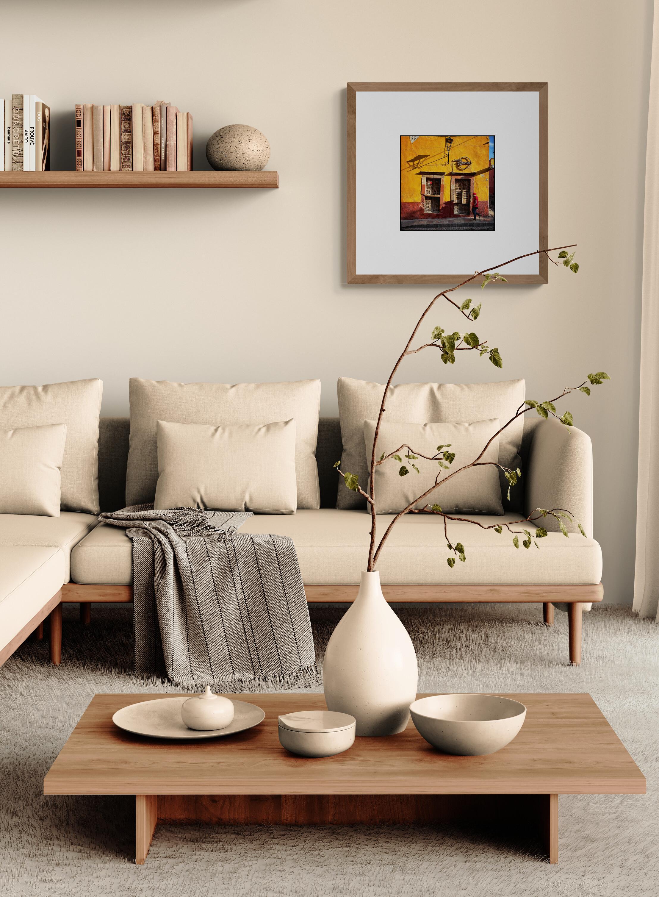 Morning Light (Saffron, Southwest, Warm, Iconic, ~25% OFF) - Orange Color Photograph by Shirley Harryman
