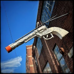 Pop Gun (Americana, Medio Oeste, Clásica, Icónica, Vintage, Señal, ~25% DESCUENTO)