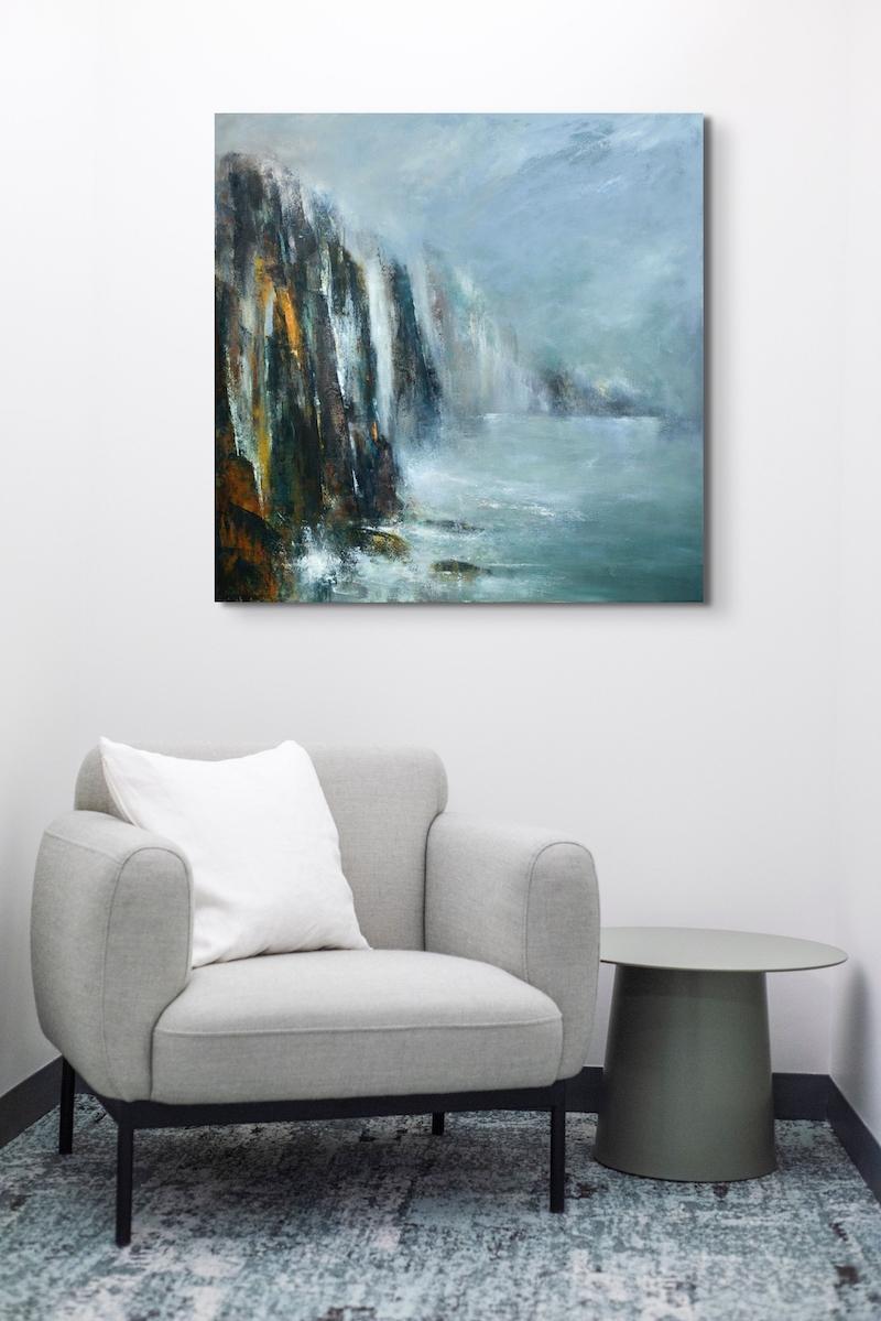At the Edge with Giclée Print by Shirley Kirkcaldy For Sale 2