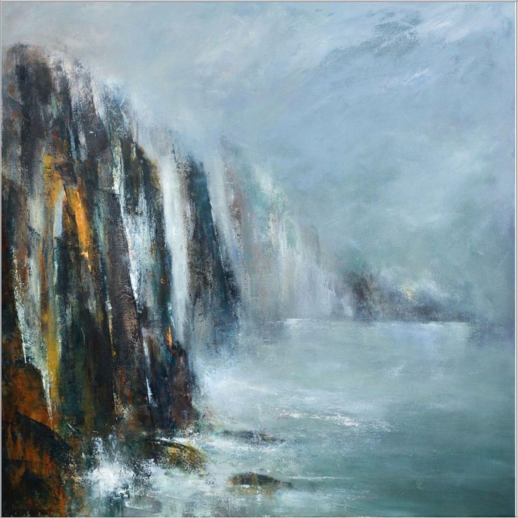 At the Edge by Shirley Kirkcaldy [2018]

This is a superior quality limited edition Giclee print inspired by the coastline near Cape Cornwall. Reproduced from an original mixed media painting, it evokes the atmosphere and drama of this place at the