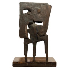 Sculture astratte in metallo