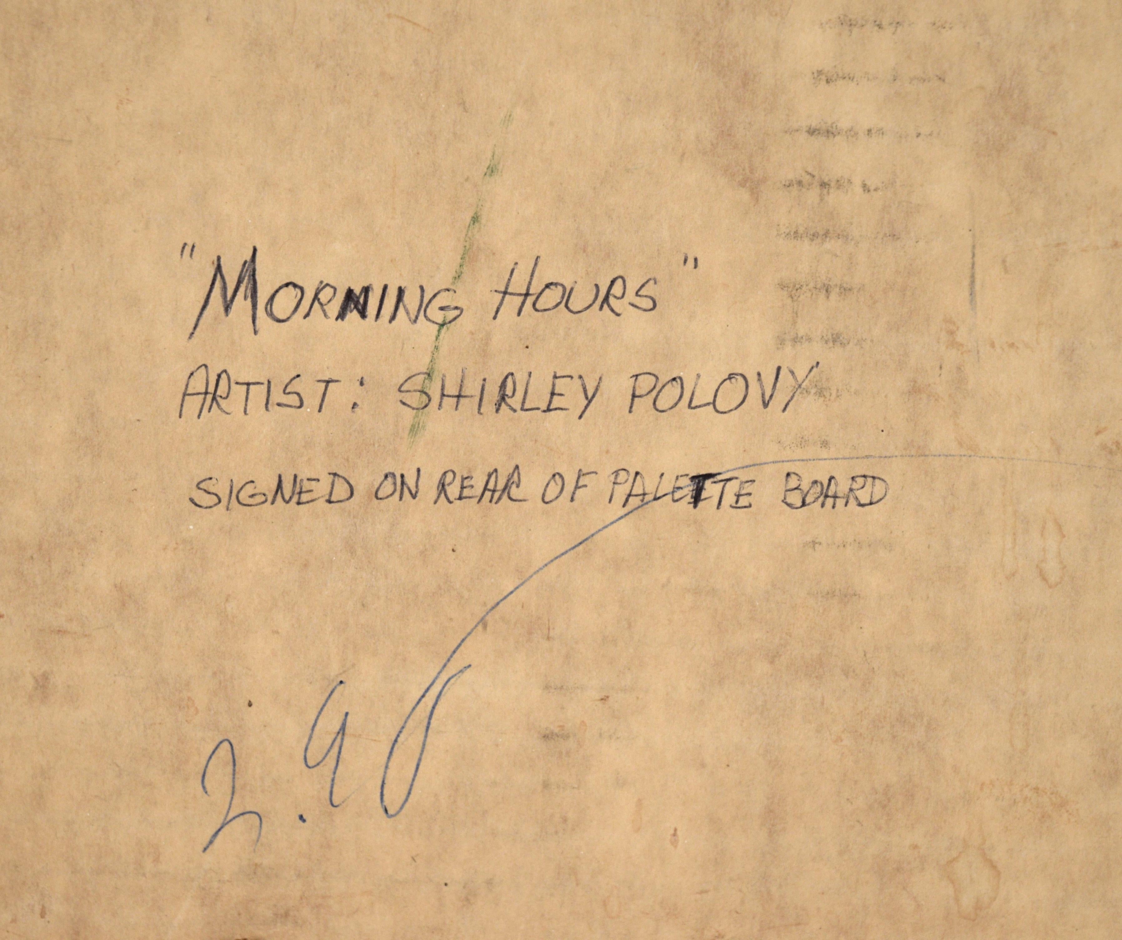 „Morning Hours“ – Impressionistisches Porträt im Angebot 5