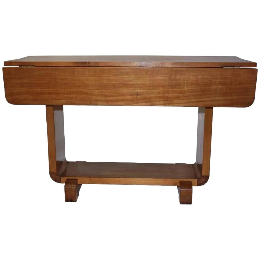 Modern Shirley Temple's Art Deco Drop-Leaf Child Table For Sale