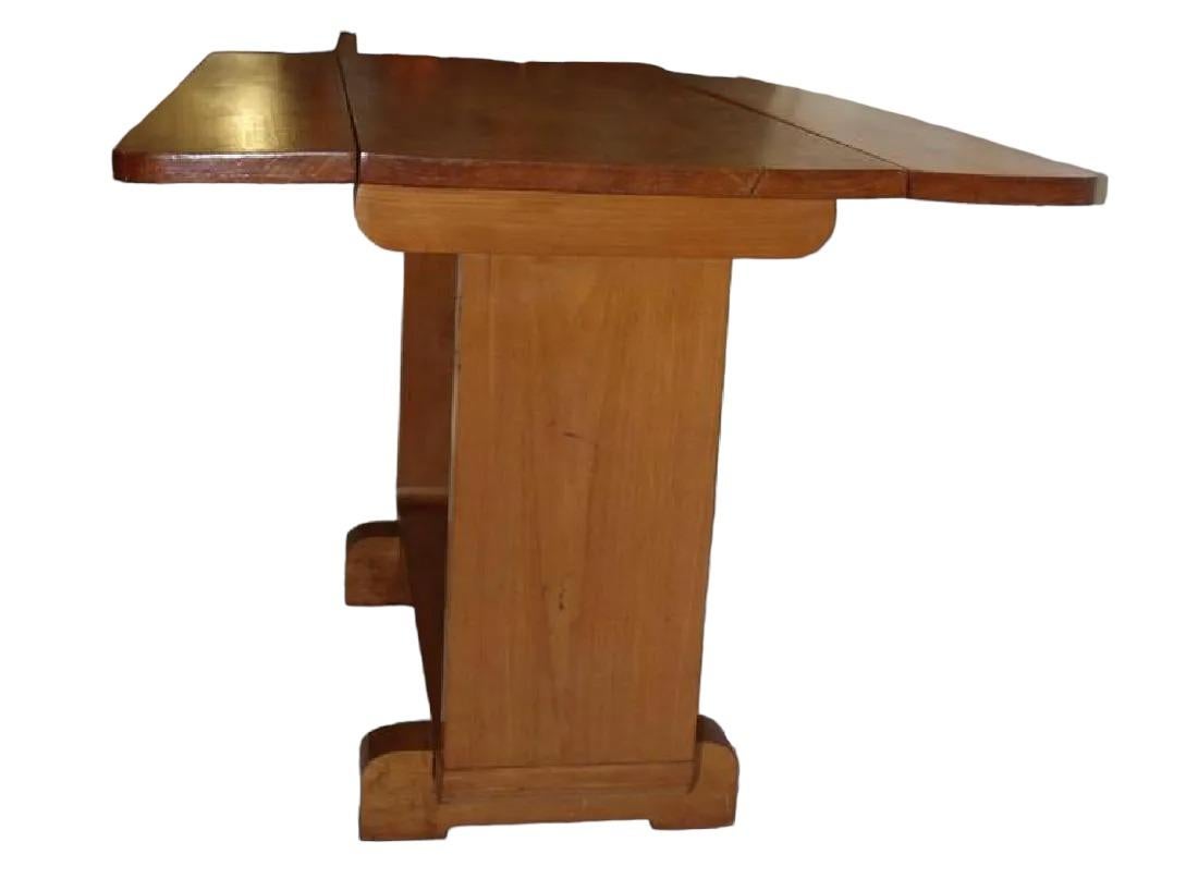 20th Century Shirley Temple's Art Deco Drop-Leaf Child Table For Sale