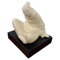 Sculpture figurative amérindienne de Shirley Thomas Smith, 1983, signée 23/36