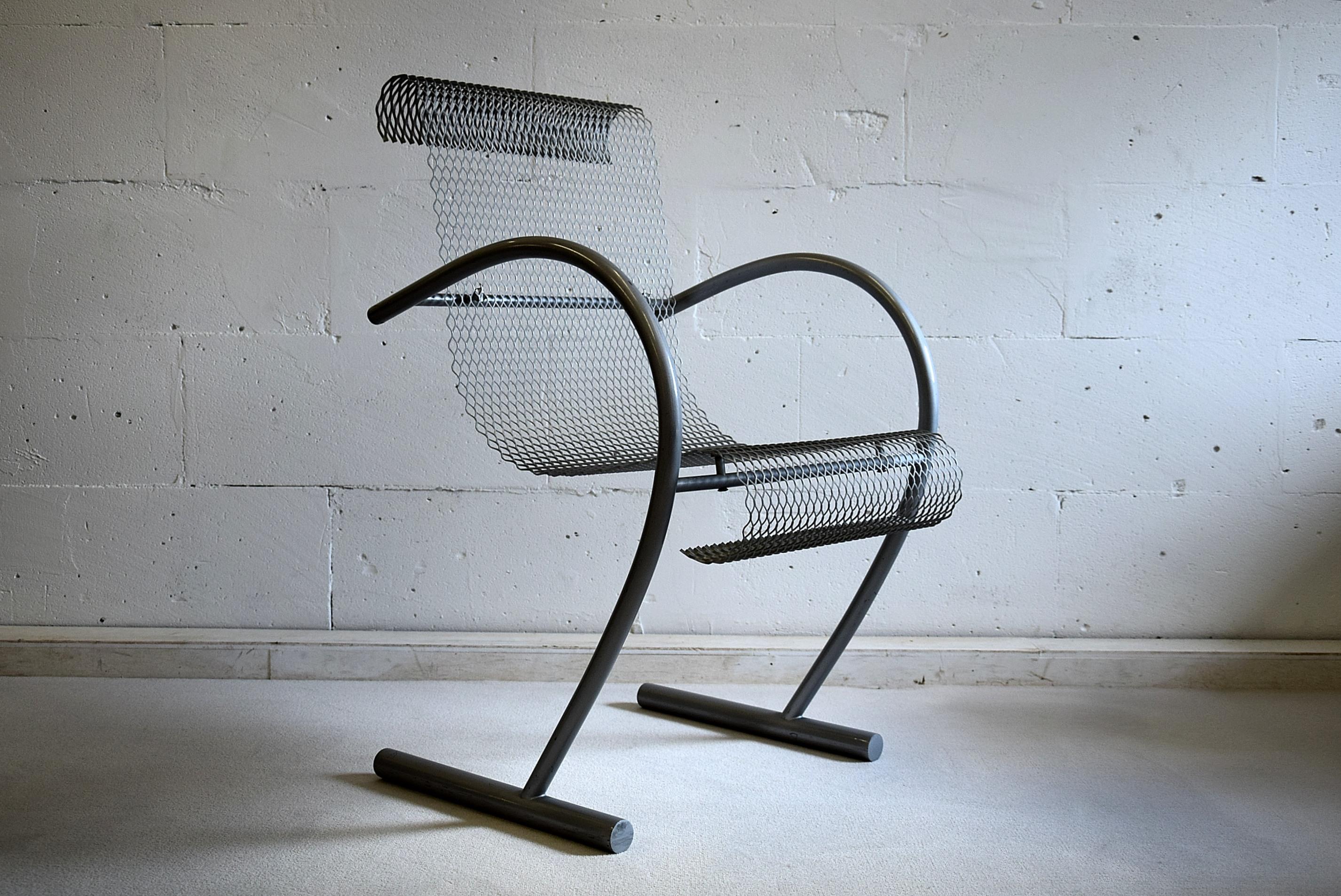 Français Shiro Kuramata fauteuil Sing Sing, 1985 en vente