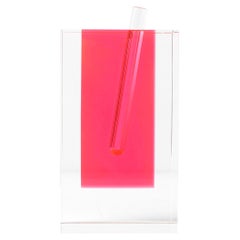 Shiro Kuramata Pink Vase spare glass tube