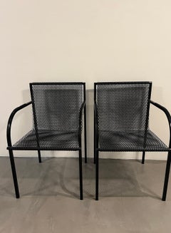 Shiro Kuramata Set of Six R401 Lounge Chairs