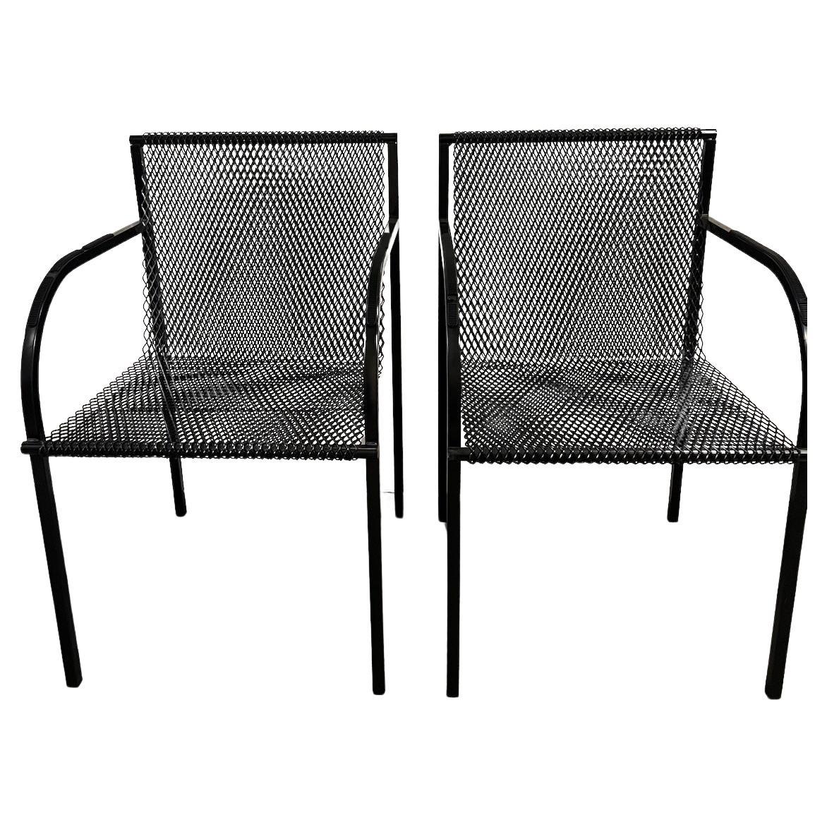 Set di sei sedie da salotto R401 di Shiro Kuramata