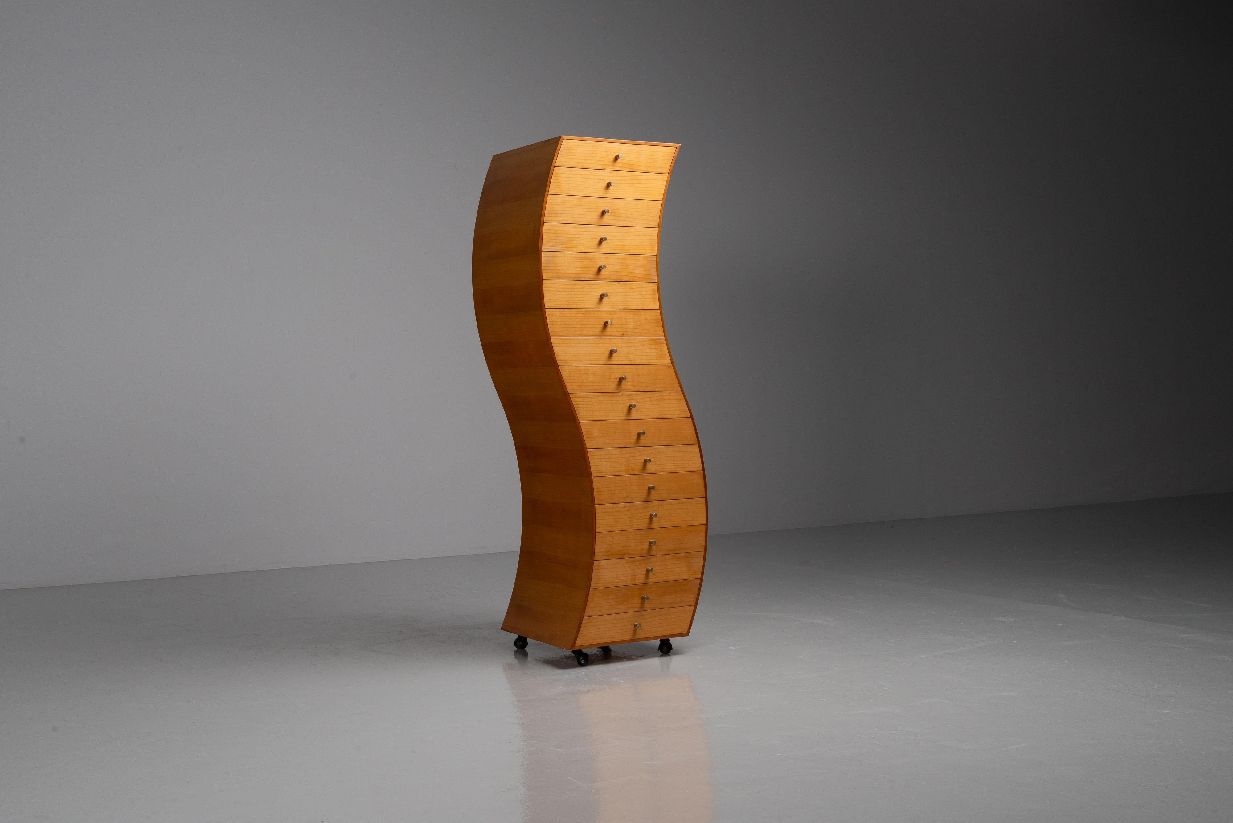 Shiro Kuramata Side 1 Schubladenschrank Cappellini Italien 1989 (Italienisch)