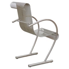 Shiro Kuramata Sing Sing Sing Chair, Steel, Mid-Century, Circa 1985