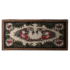 Antique Shirred Rug, c.1850