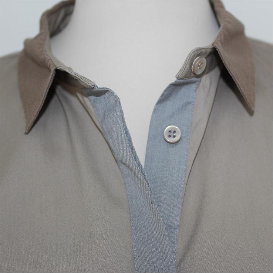 Gray Brunello Cucinelli Shirt size XL For Sale