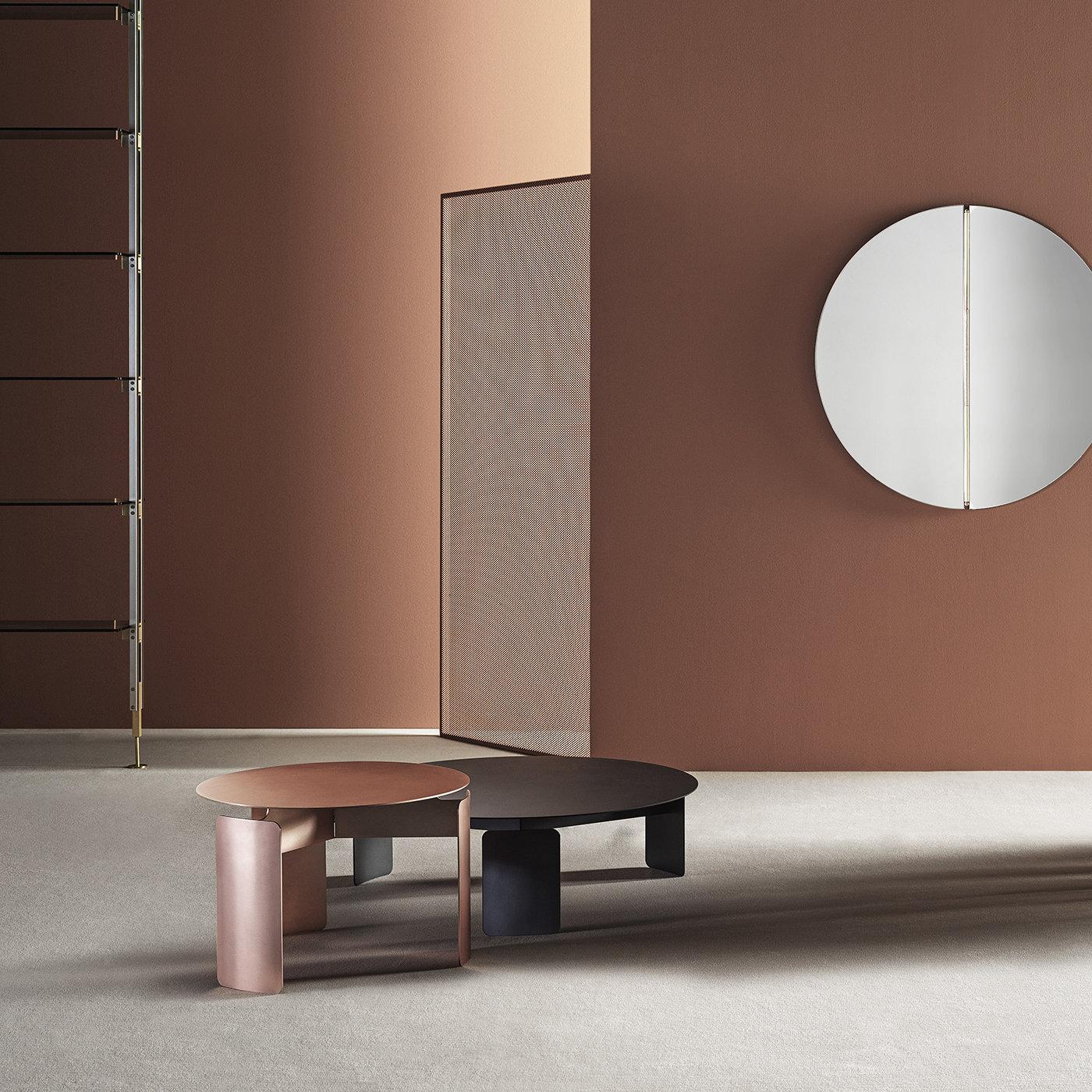 Contemporary Shirudo Gray Coffee Table by Elisa Honkanen