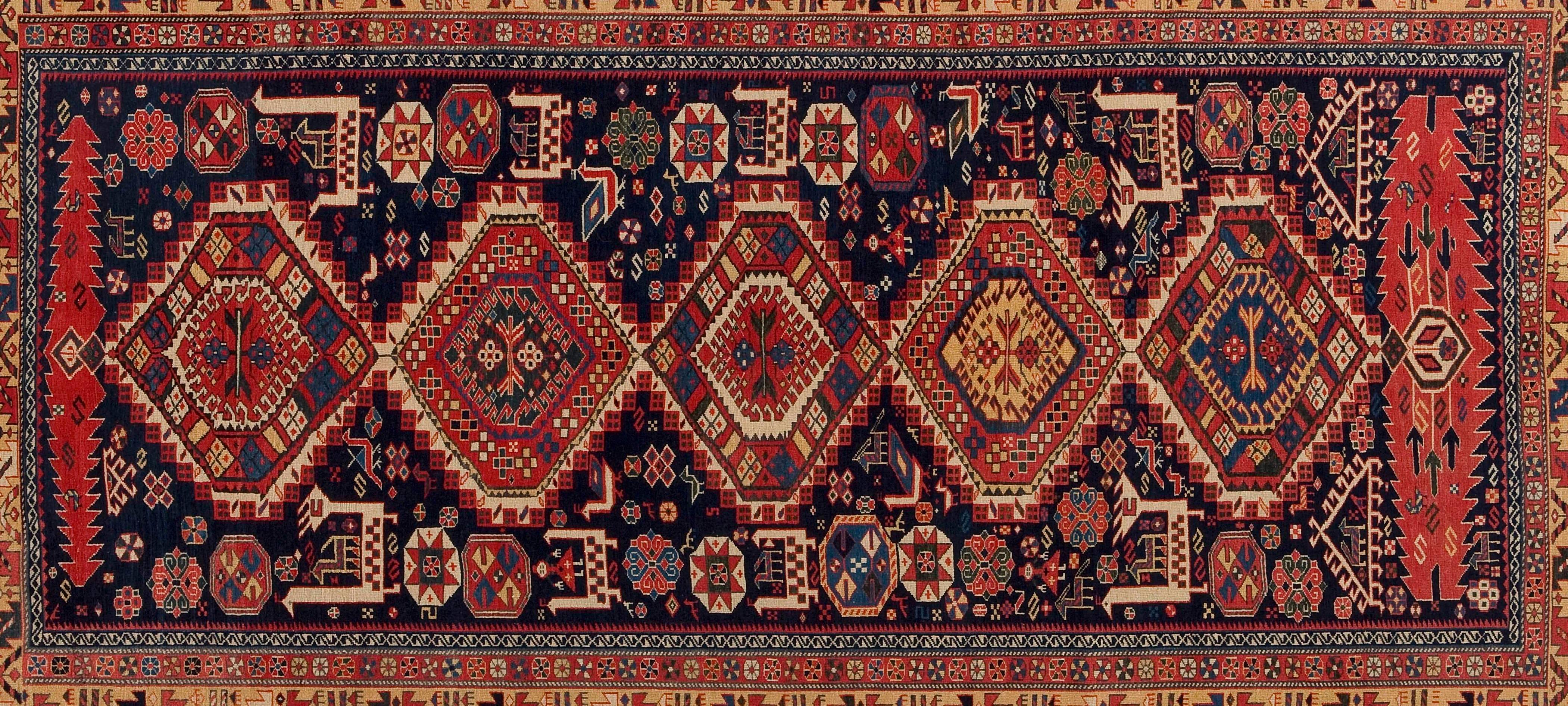 This Antique Bokhara Russian piece has at least 70 years old and represent some of the very finest examples of art from the time and place from which they originate. The complex methods and high-quality ingredients employed by the master rug makers