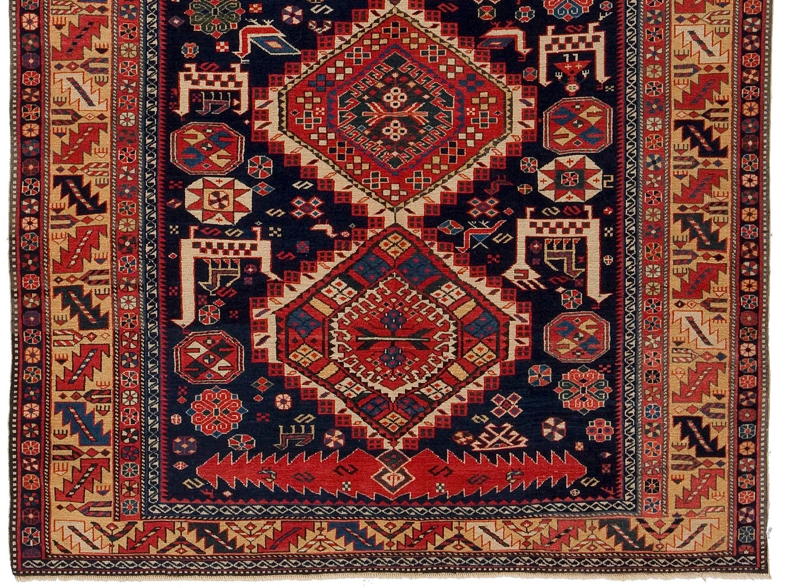 Mid-20th Century Shirvan Ancient Rug For Sale