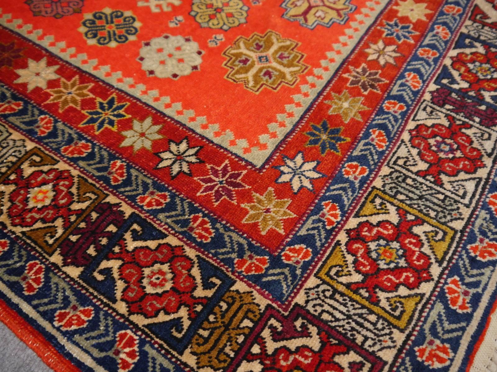 Shirvan Caucasian Vintage Carpet 3