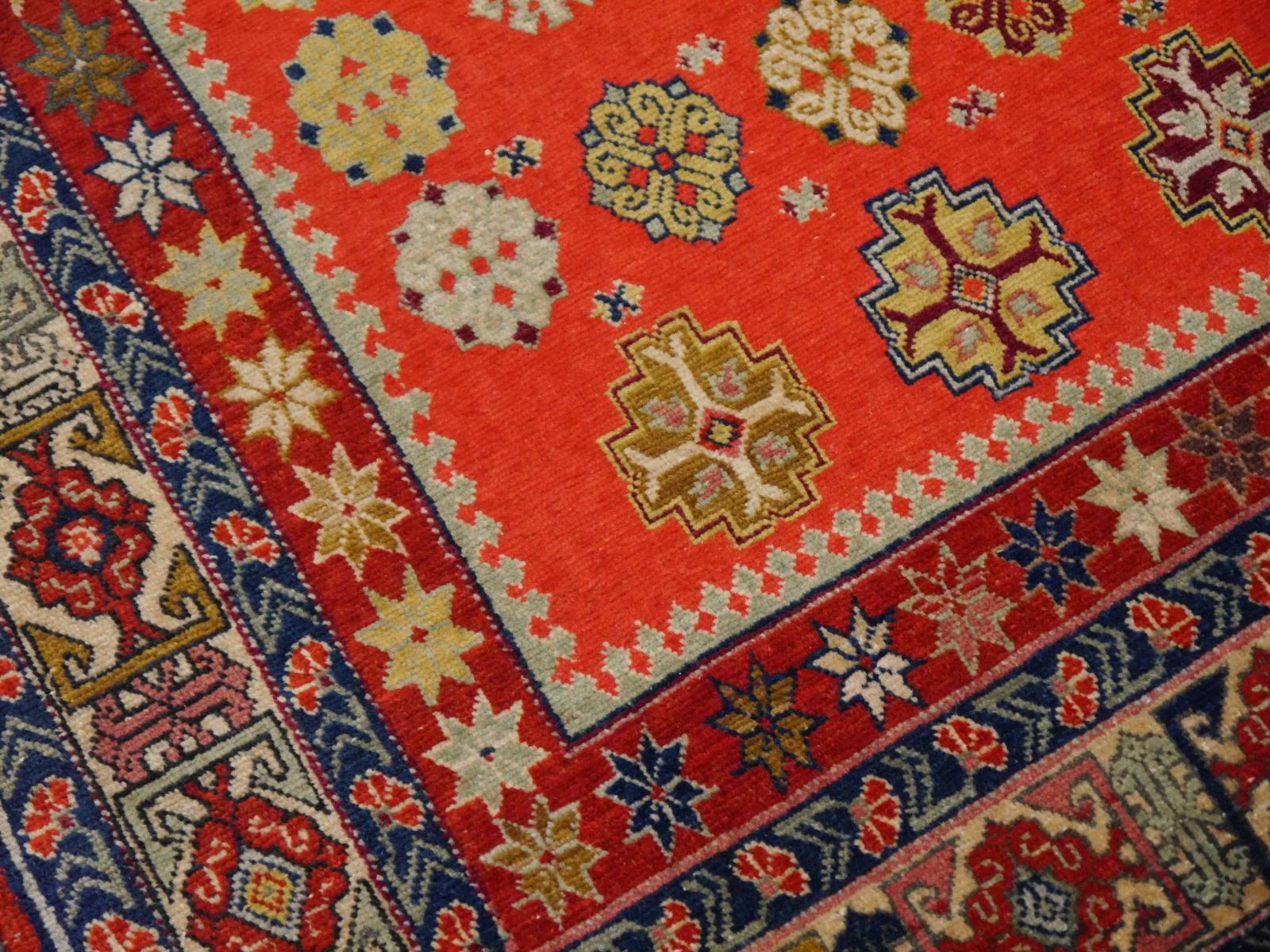 Shirvan Caucasian Vintage Carpet In Good Condition In Lohr, Bavaria, DE