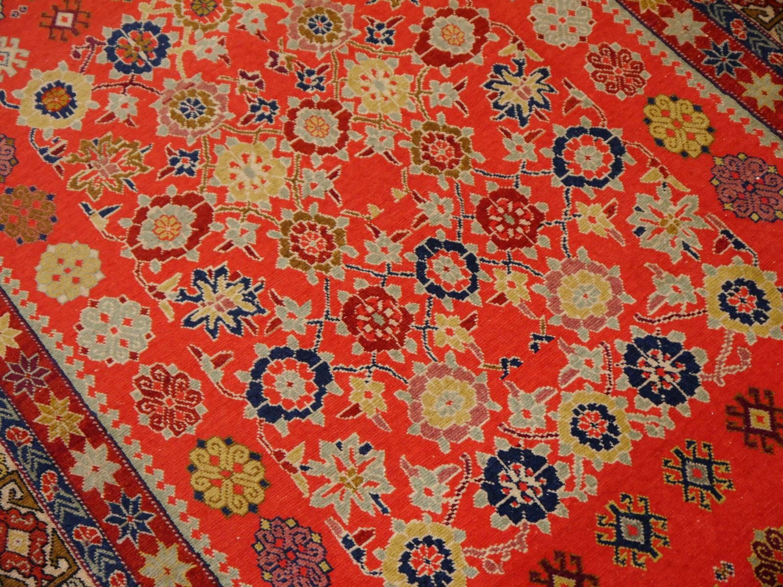 20th Century Shirvan Caucasian Vintage Carpet