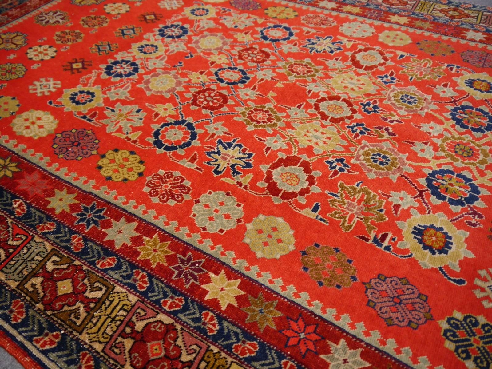 Shirvan Caucasian Vintage Carpet 2