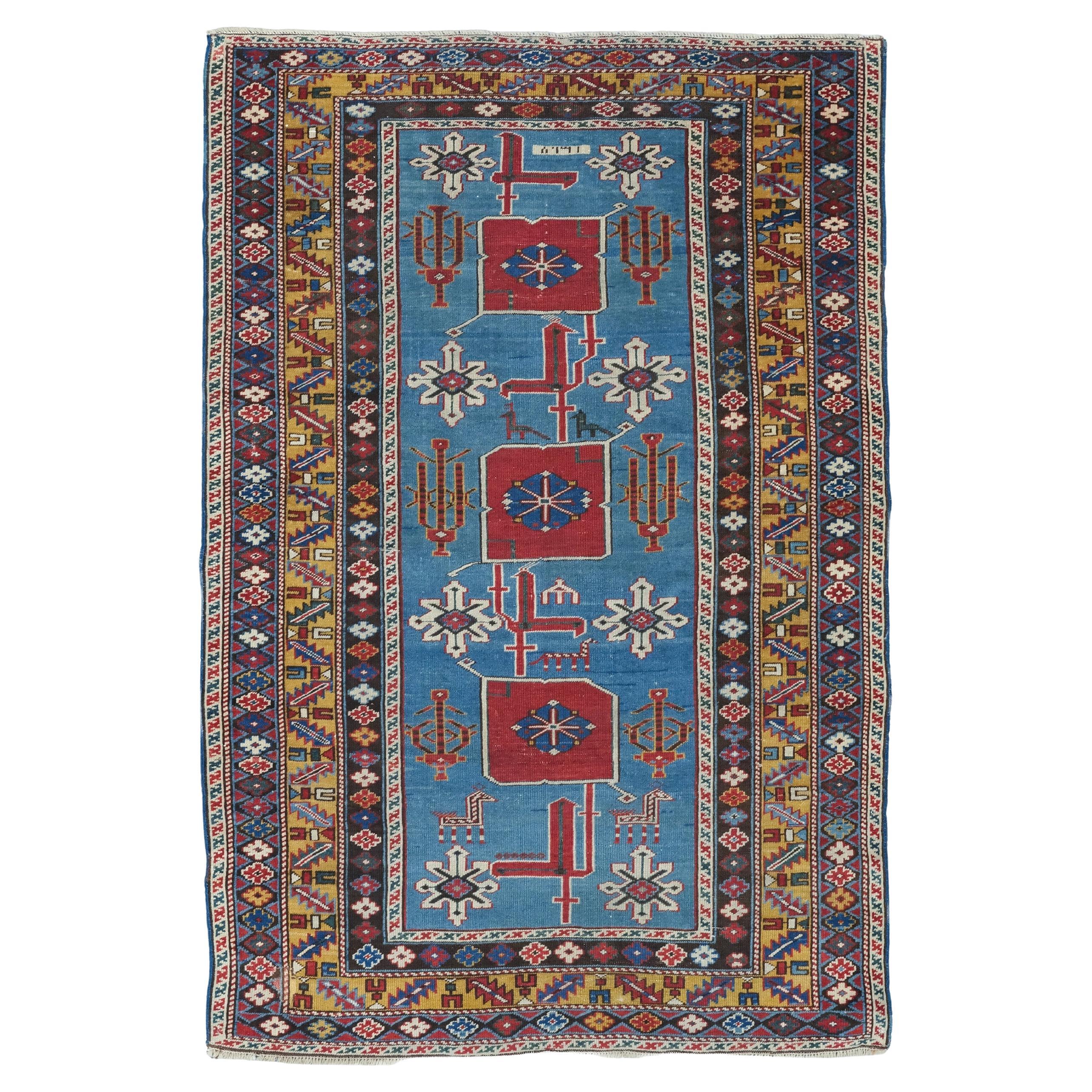 Shirvan Karagashli-Teppich - datierter Shirvan Karagashli-Teppich (1328/1910)