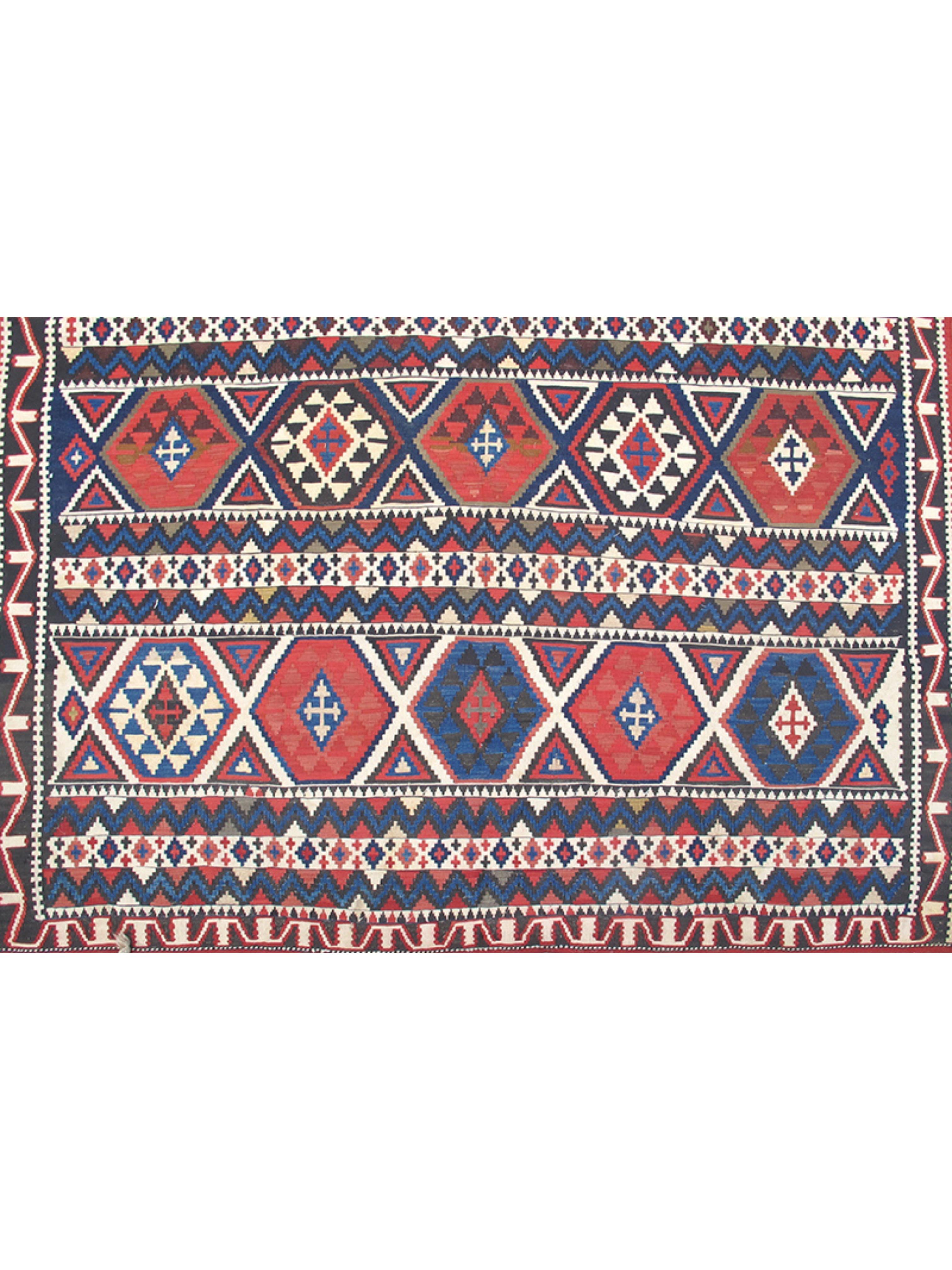 Kilim di Shirvan, fine del XIX secolo

Informazioni aggiuntive:
Dimensioni: 11'9