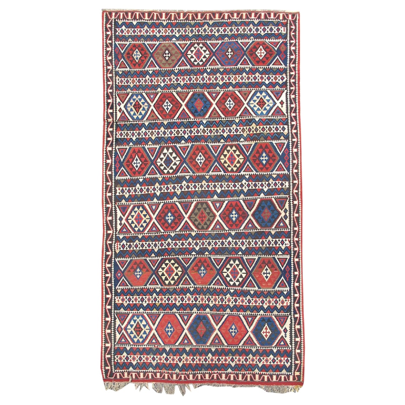 Kilim di Shirvan, fine del XIX secolo in vendita