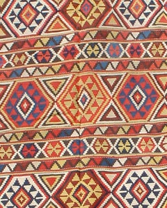 Antique Shirvan Kilim, 19th Century