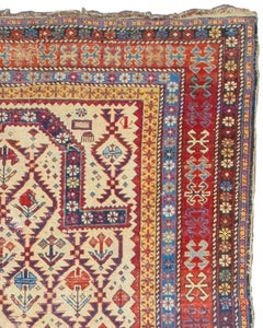 Antique Shirvan Prayer Rug, 19th Century