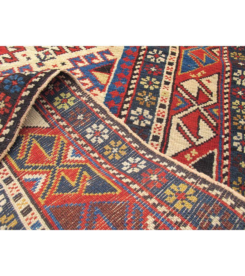 Hand-Knotted Shirvan Prayer Rug, 19th century For Sale