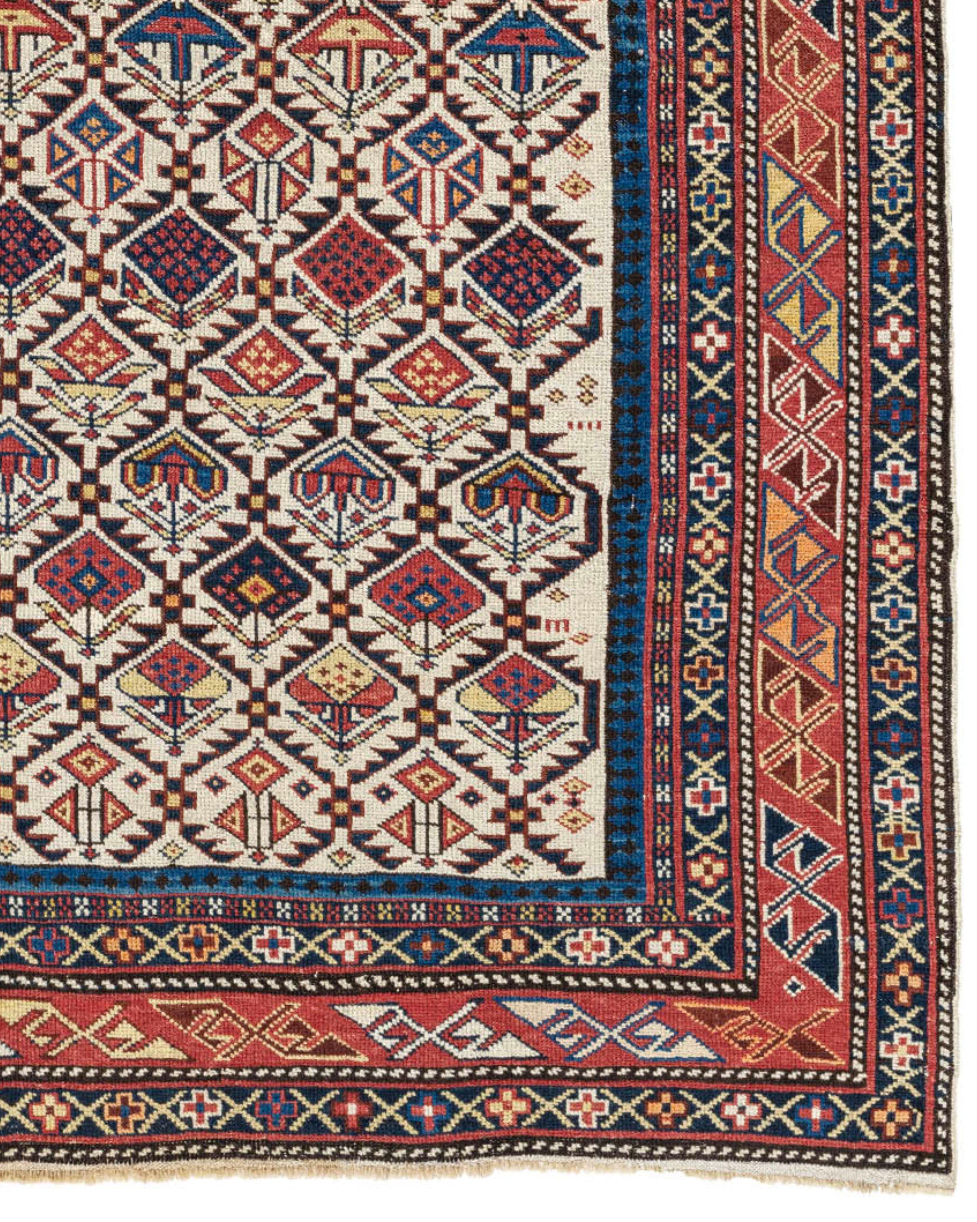 Shirvan Prayer Rug, Late 19th Century In Excellent Condition For Sale In San Francisco, CA