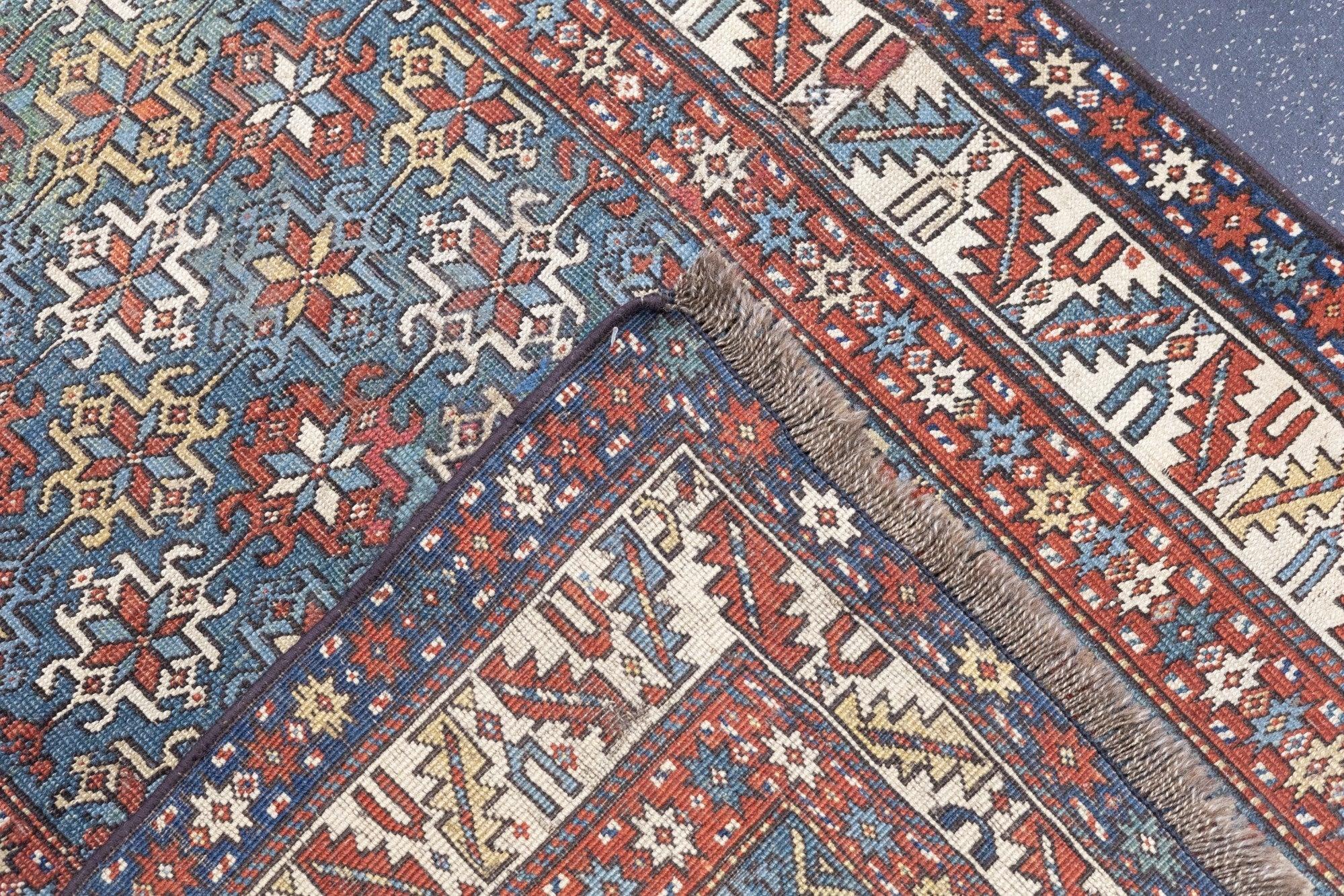 Shirvan-Teppich 3'1'' x 4'8'' (Wolle) im Angebot