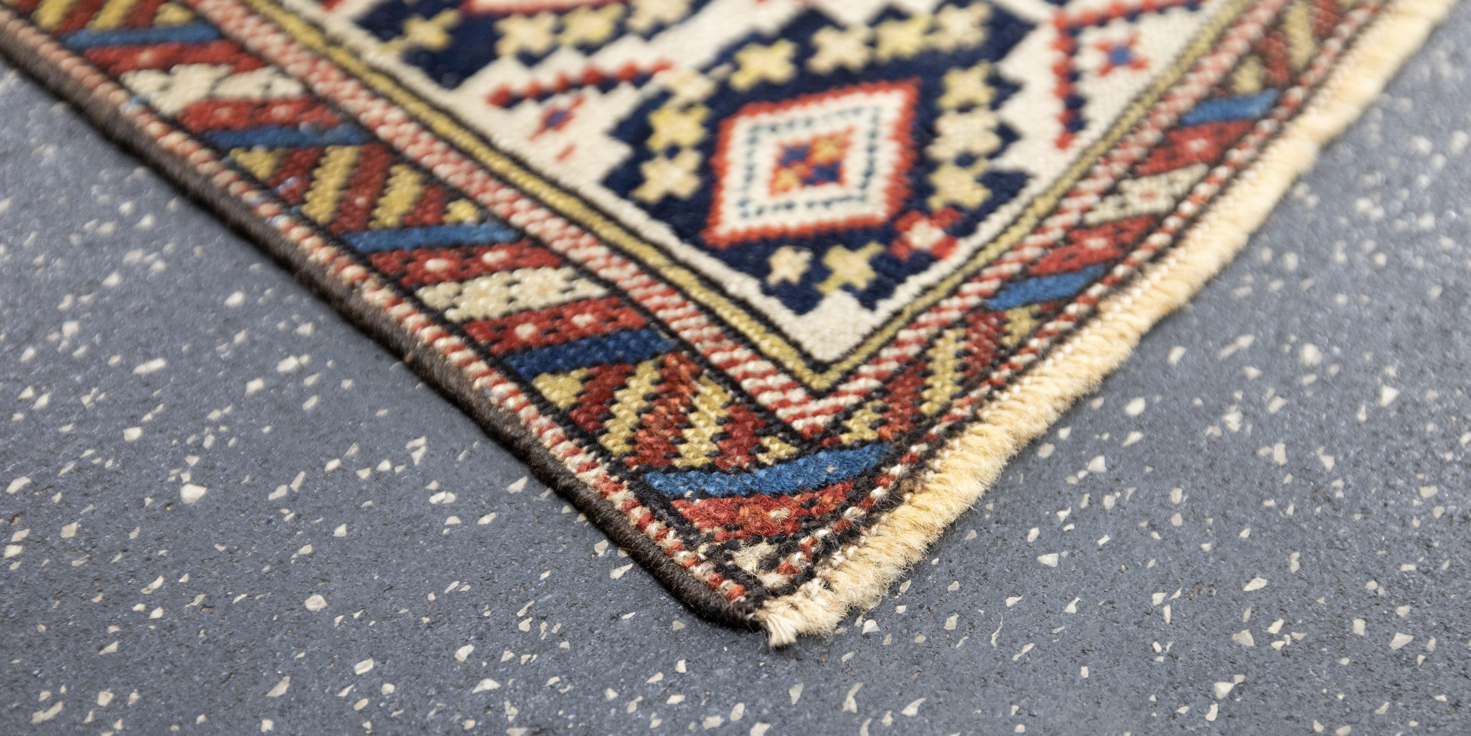 Caucasian Shirvan Rug 3'5'' x 5'5'' For Sale