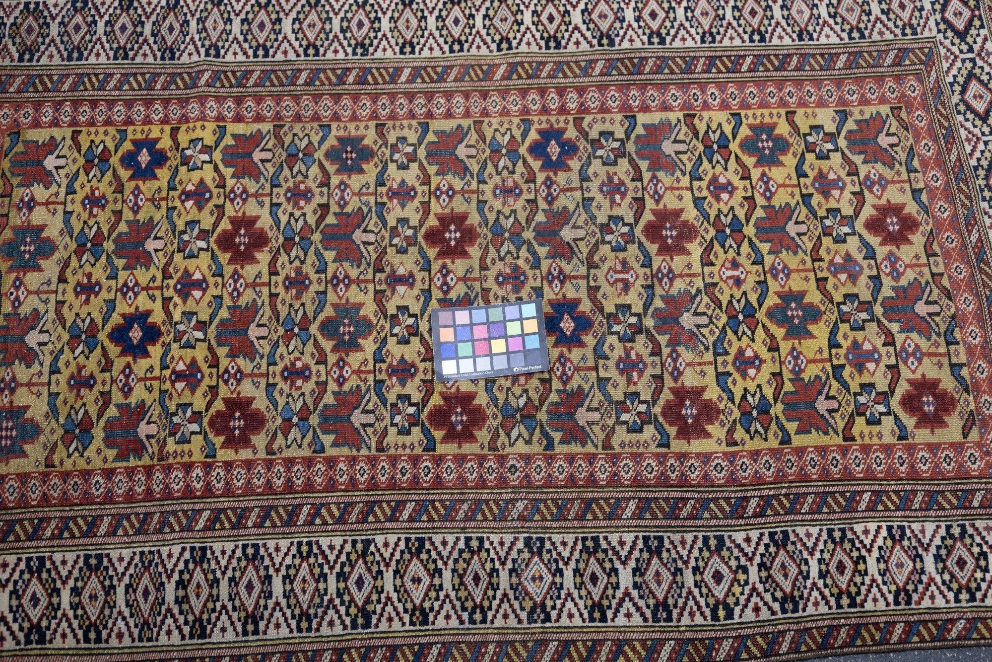 Shirvan Rug 3'5'' x 5'5'' For Sale 2
