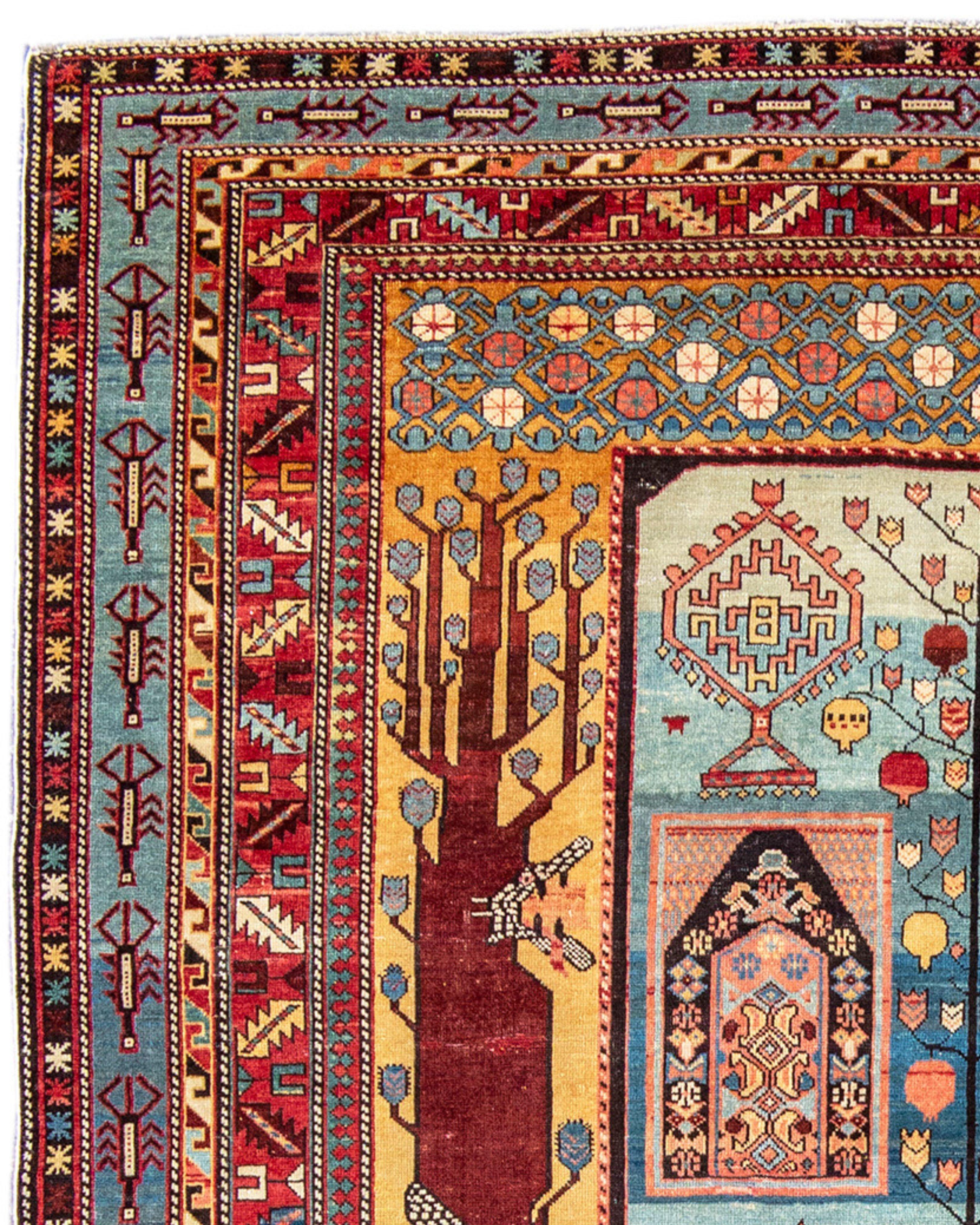 Caucasian Antique Shirvan Rug, c. 1900 For Sale