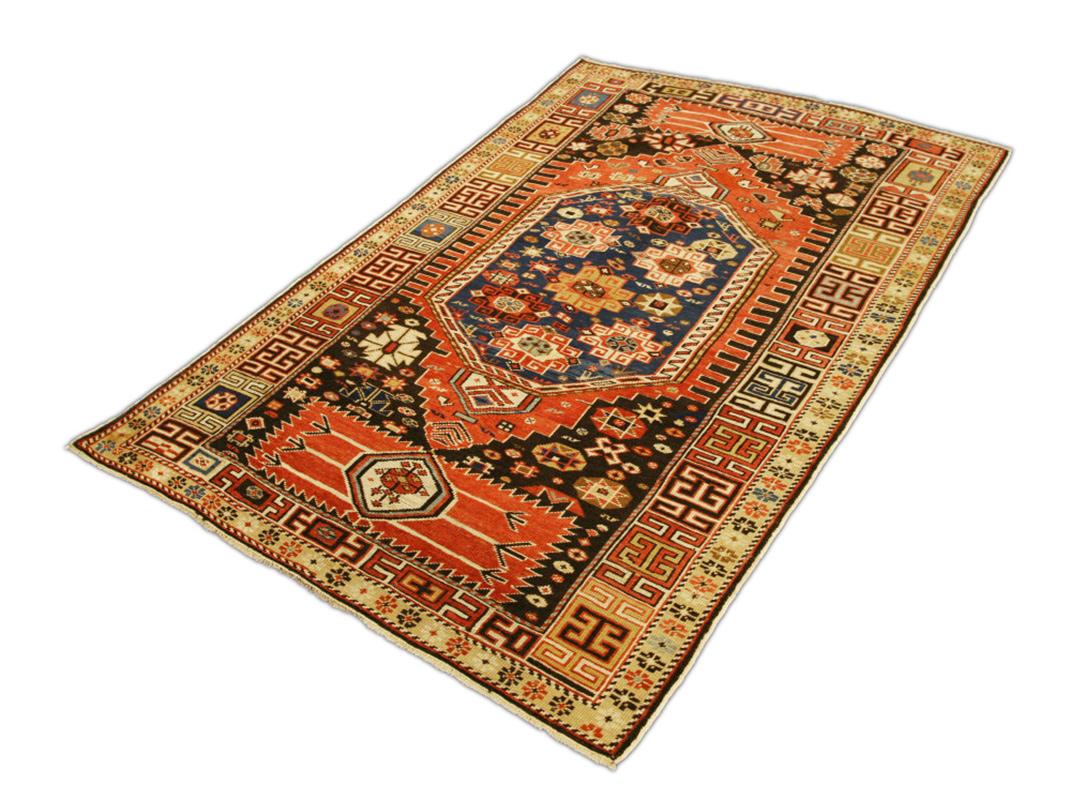 Tapis Shirvan Caucasien Bon état - En vente à Ferrara, IT