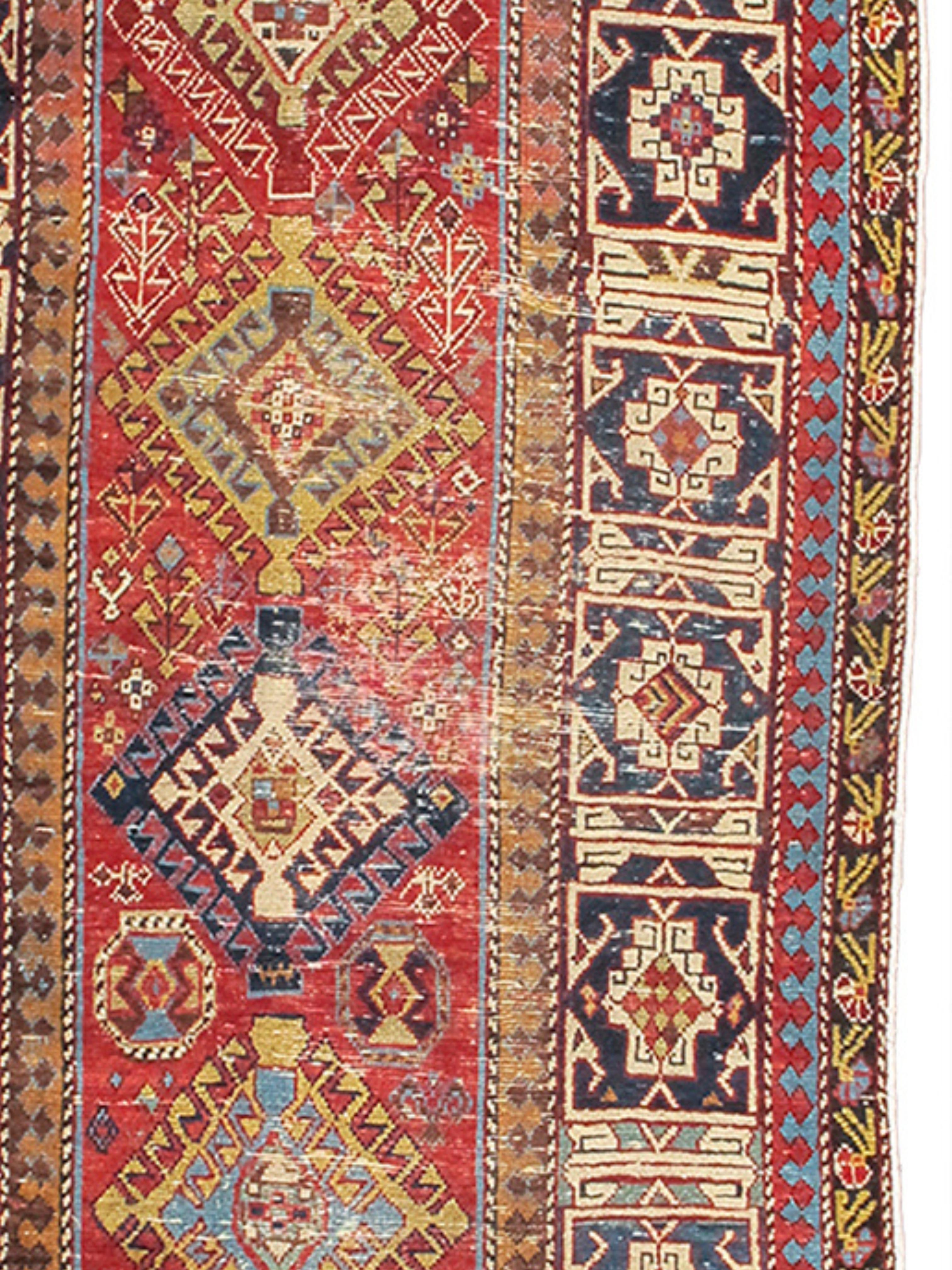 Shirvan-Läufer, Mitte des 19. Jahrhunderts (Kaukasisch) im Angebot