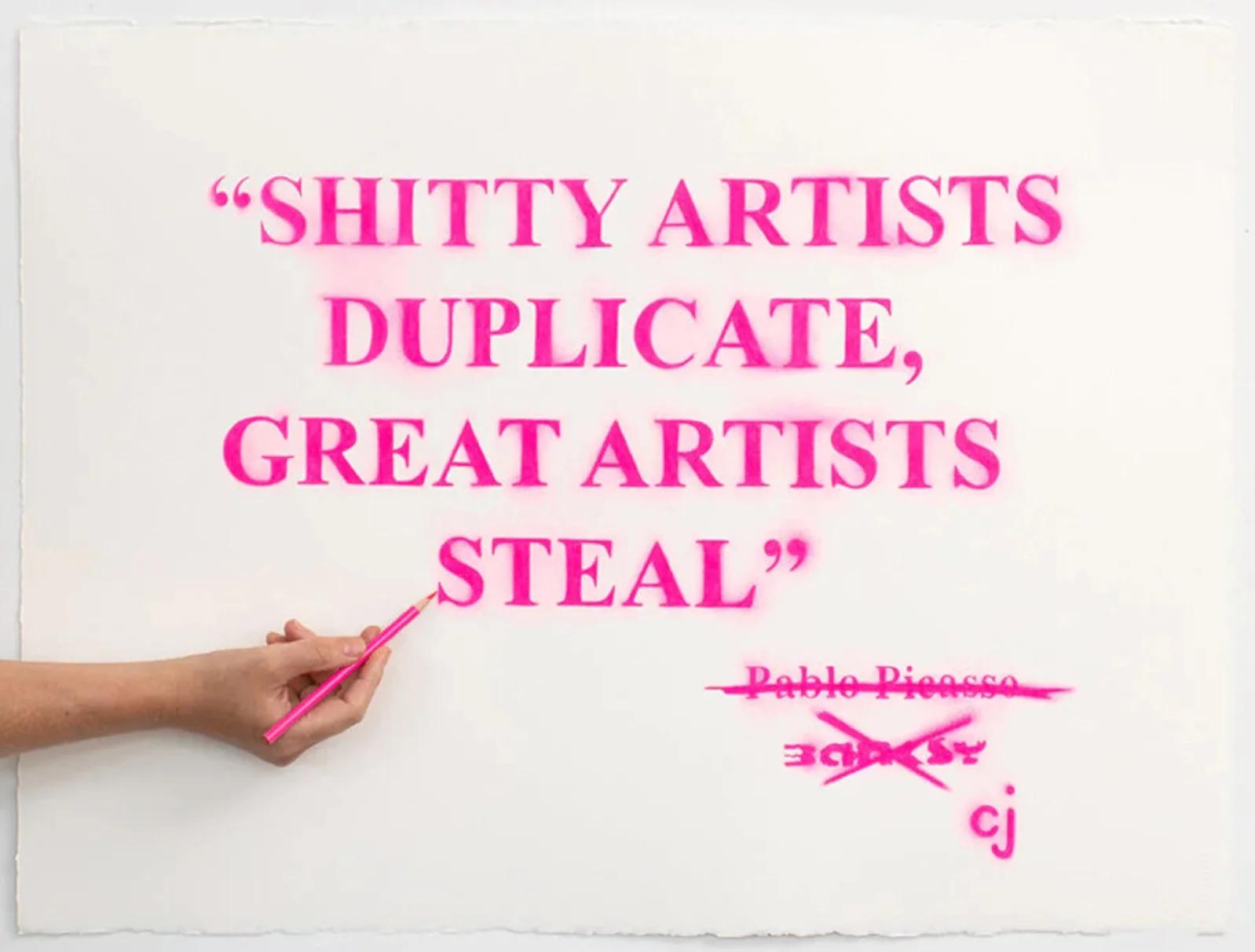 a good artist steals