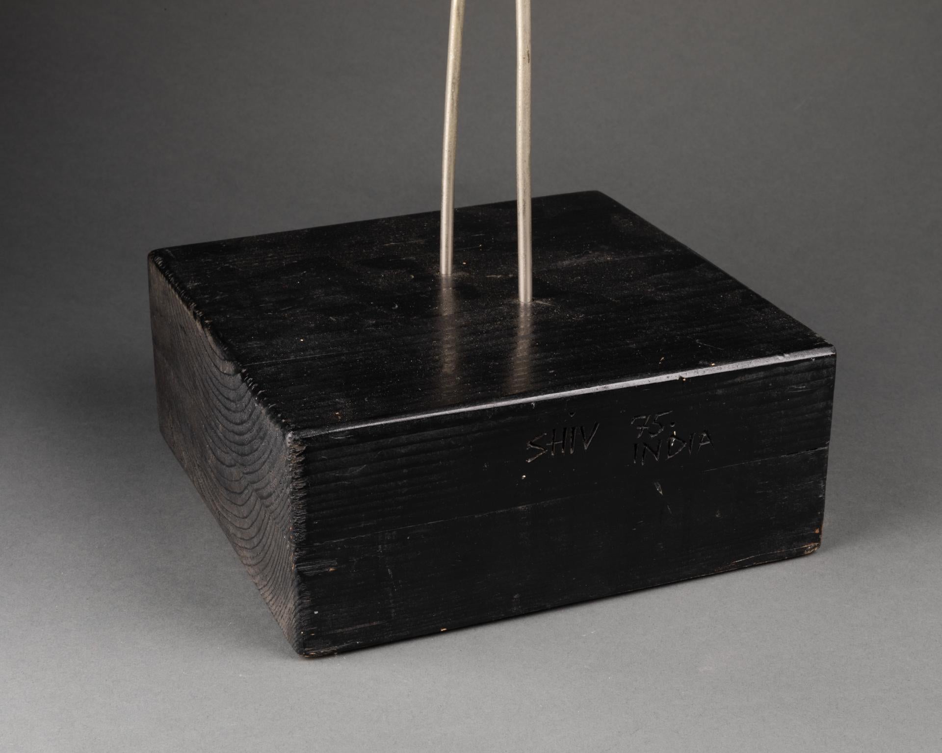 Shiv Singh, Sculpture Moderne Abstraite, Pièce Unique, 1975 In condizioni buone in vendita a SAINT-OUEN-SUR-SEINE, FR
