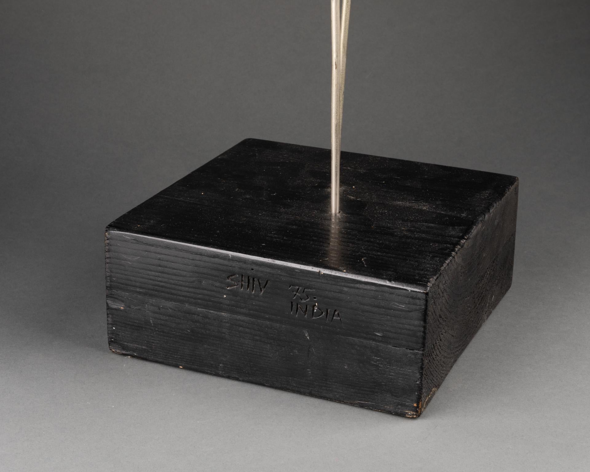 Fine XX secolo Shiv Singh, Sculpture Moderne Abstraite, Pièce Unique, 1975 in vendita